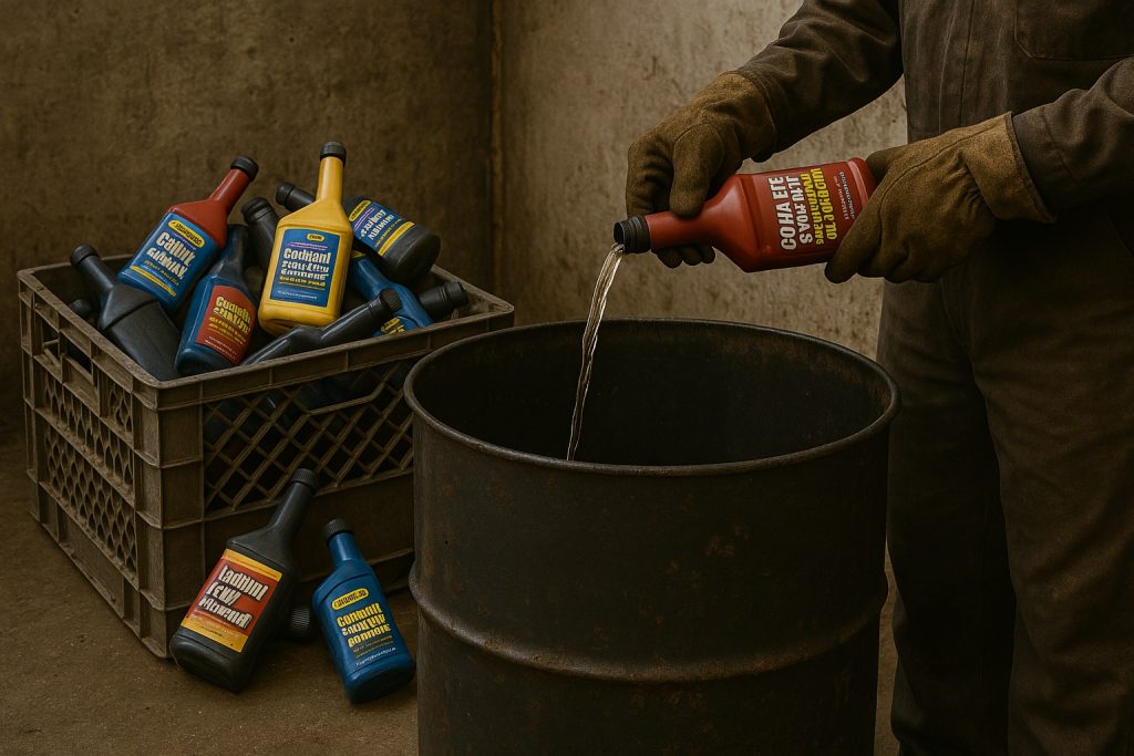 Утилизация добавок