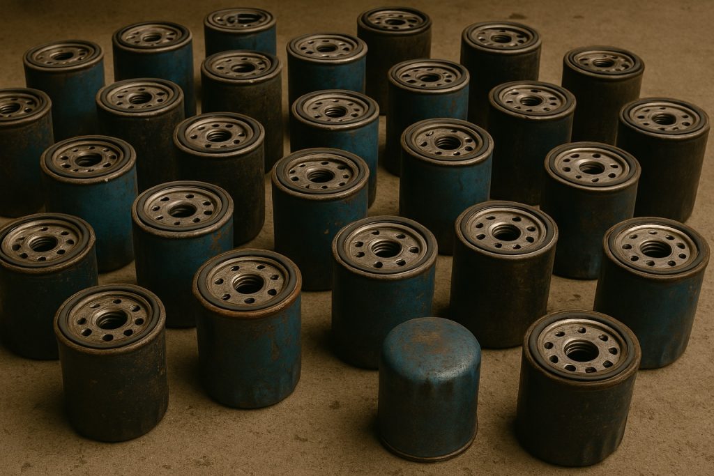 Утилизация масляных фильтров