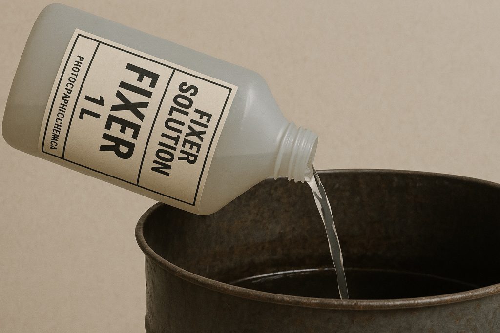 Утилизация фиксажного раствора