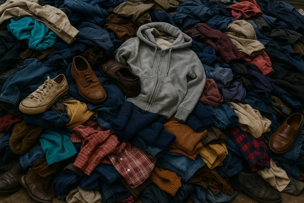 Утилизация одежды и обуви