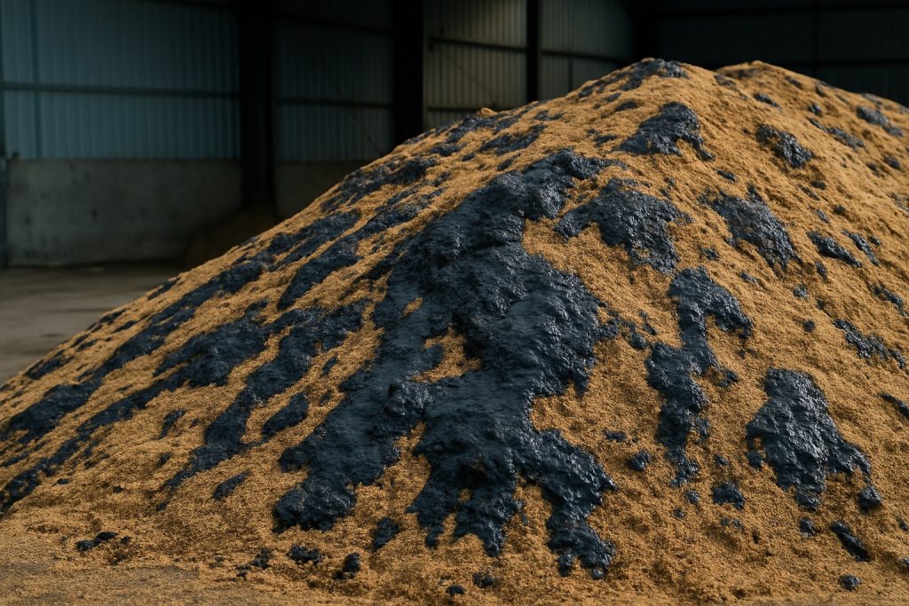 Утилизация песка, загрязненного нефтепродуктами