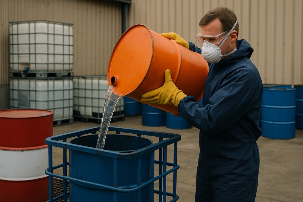 Утилизация растворителей