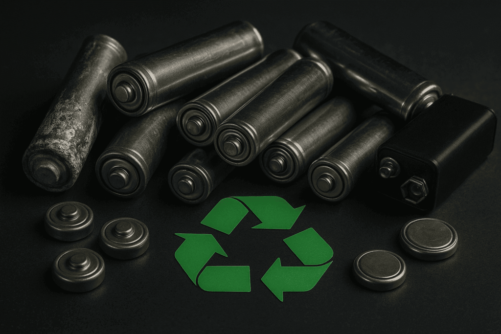 Утилизация аккумуляторов и батарей: химические риски и переработка