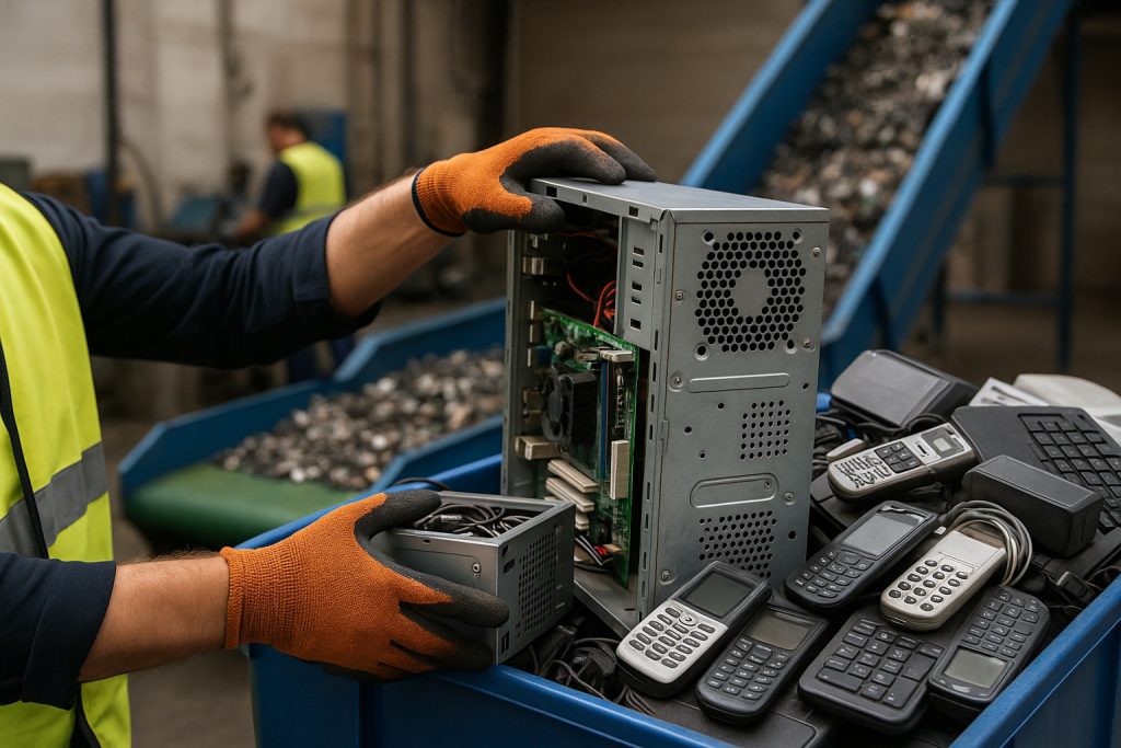 Утилизация электронных отходов: от сборки до переработки компонентов