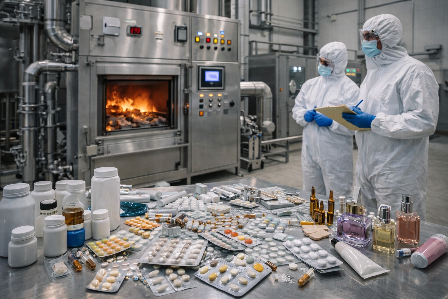 Как утилизировать фармацевтические и косметические отходы безопасно