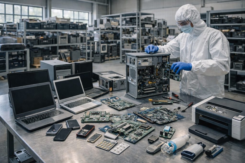 Утилизация электронных отходов и техники: куда сдавать и что учитывать